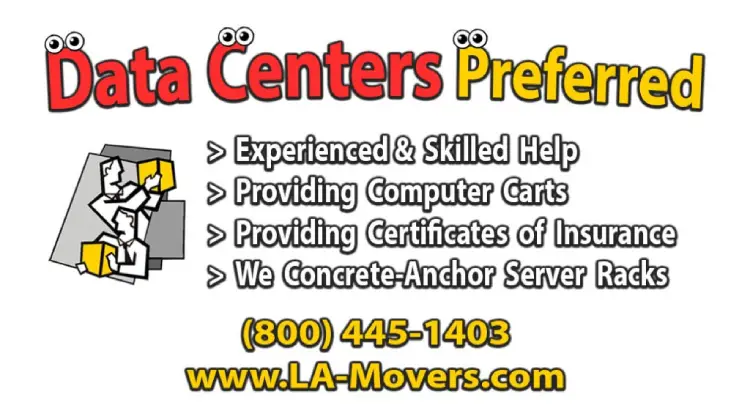 Data Center Relocation Los Angeles